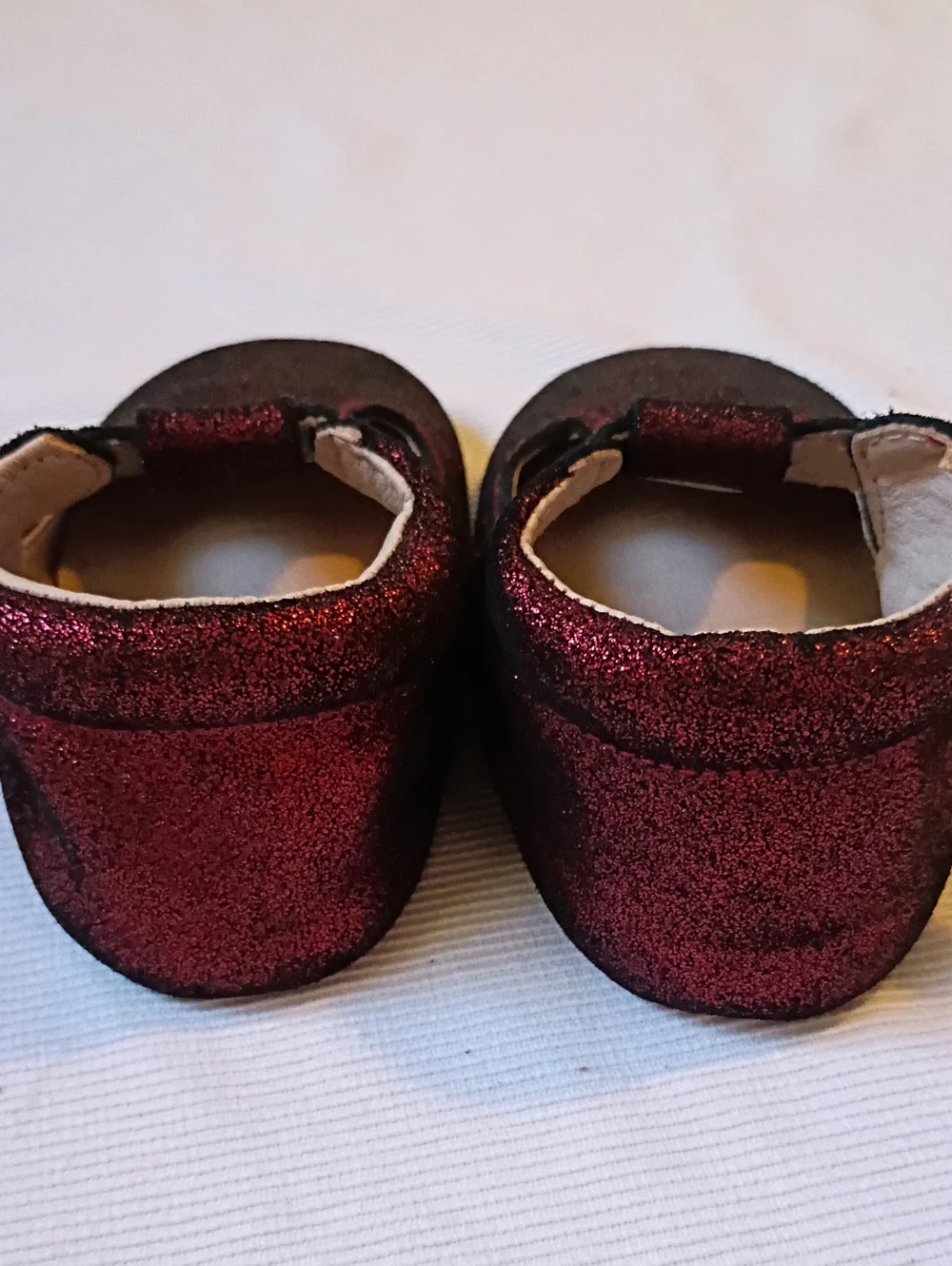 Monkey Feet Baby Toddler Glitter T-Strap Mary Janes